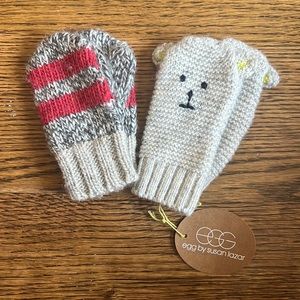 NEW mittens from Egg by Susan Lazar